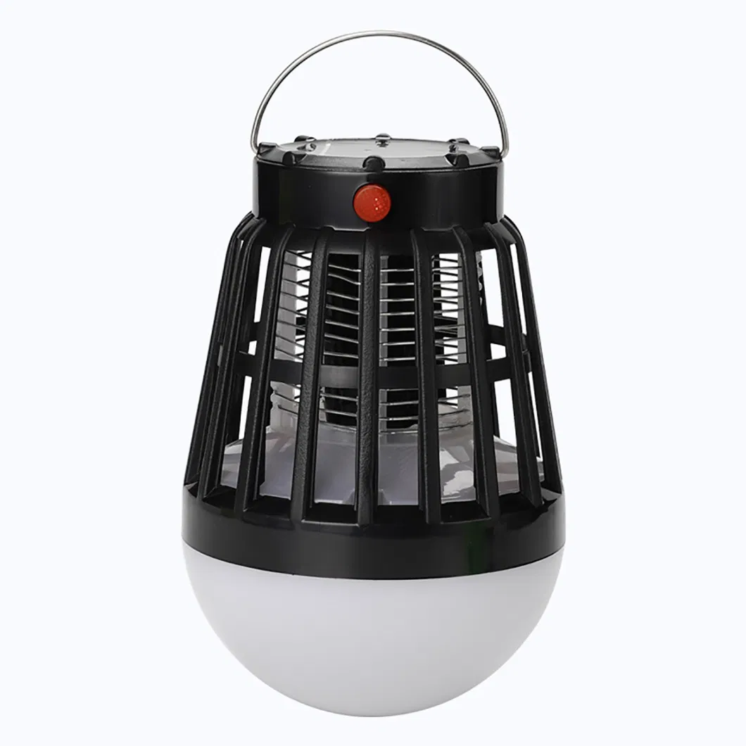 Outdoor USB Rechargeable Mosquito Repellent Lamp Radiationless Solar Electric Shock Mosquito Killer Lamp Ci24212